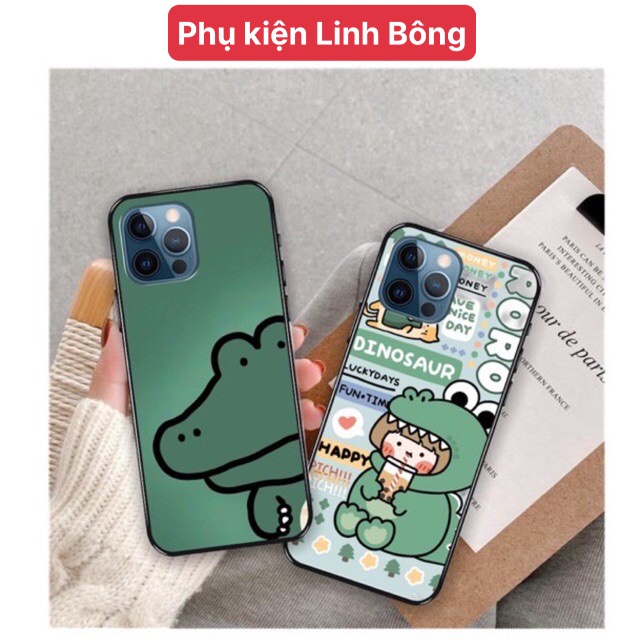 (IP 6- 12PROMAX) ỐP LƯNG KÍNH CÁ SẤU 5/6/7/8/6PLUS/7PLUS/X/XSMAX/11/11PROMAX/12PROMAX/12 PRO/ 11