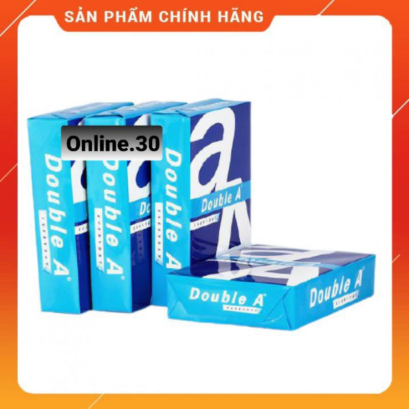 Giấy in Double A khổ A5 ĐL 70gsm