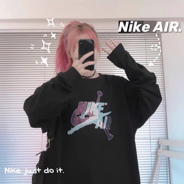 Áo Sweater Nike X Aj Thời Trang Cao Cấp Cho Cặp Đôi 12.12