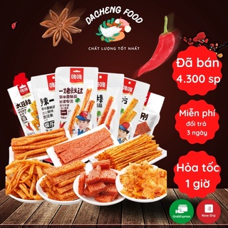 Que cay DongDong tẩm vị ăn liền Hồ Nam 80gr đồ ăn vặt Sài Gòn vừa ngon vừa rẻ | Dacheng Food