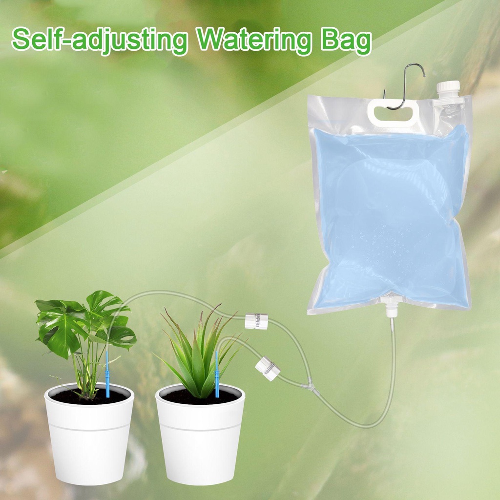 WATTLE Túi Nhỏ Giọt Tưới Cây Tự Động Có Thể Điều Chỉnh
