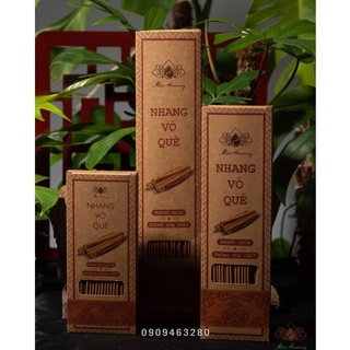 Nhang Quế [Mộc Hương] - Nhang sạch organic từ vỏ quế, an toàn không hóa chất, vì sức khỏe cộng đồng Việt
