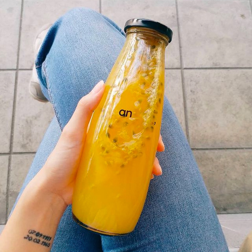 Bình "An" thuỷ tinh Lớn 400ml - Quà tặng văn vở