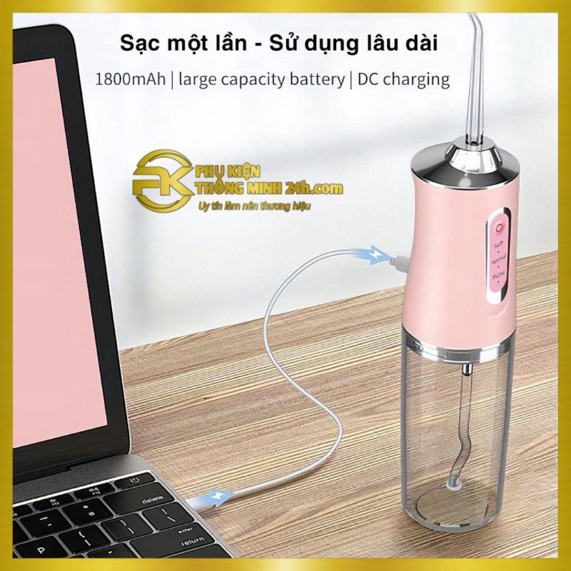 Máy tăm nước vệ sinh răng miệng 3 chế độ ORAL IRRI