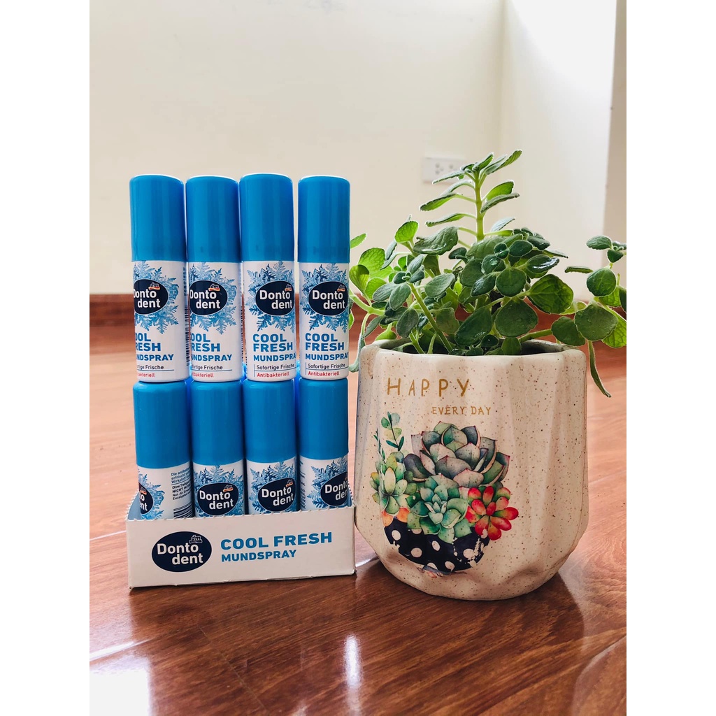 Xịt thơm miệng Dontodent &amp; Prokudent Đức 15ml kháng khuẩn khử mùi, thơm mát - Gemizy Shop