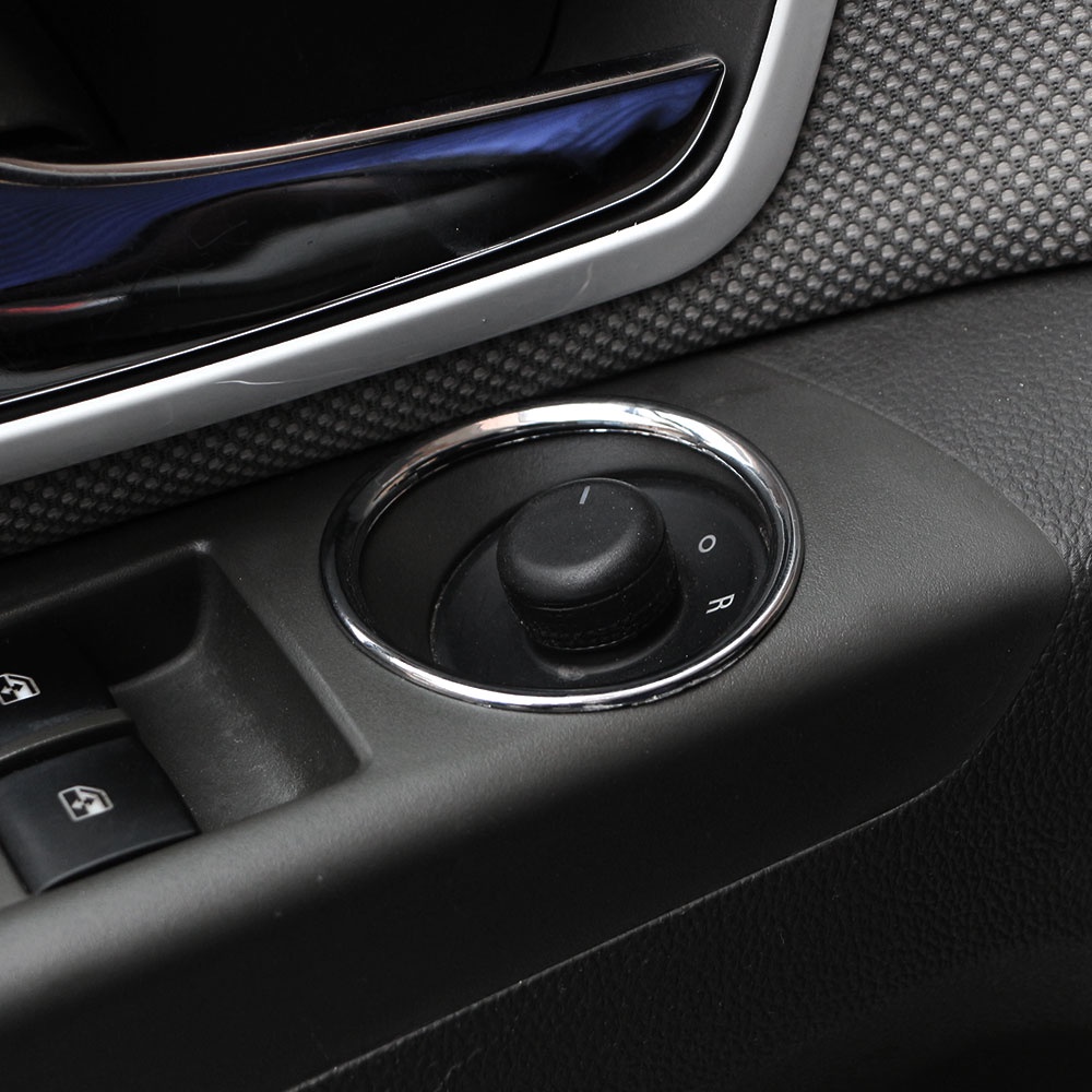 Miếng Dán Trang Trí Kính Chiếu Hậu Bằng ABS Màu Chrome Cho Chevrolet Cruze 2009-2014