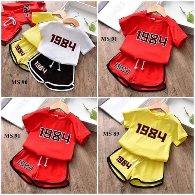 combo bộ hè cho bé