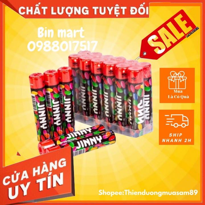 Lốc 12 lọ hộp kẹo socola Jinny