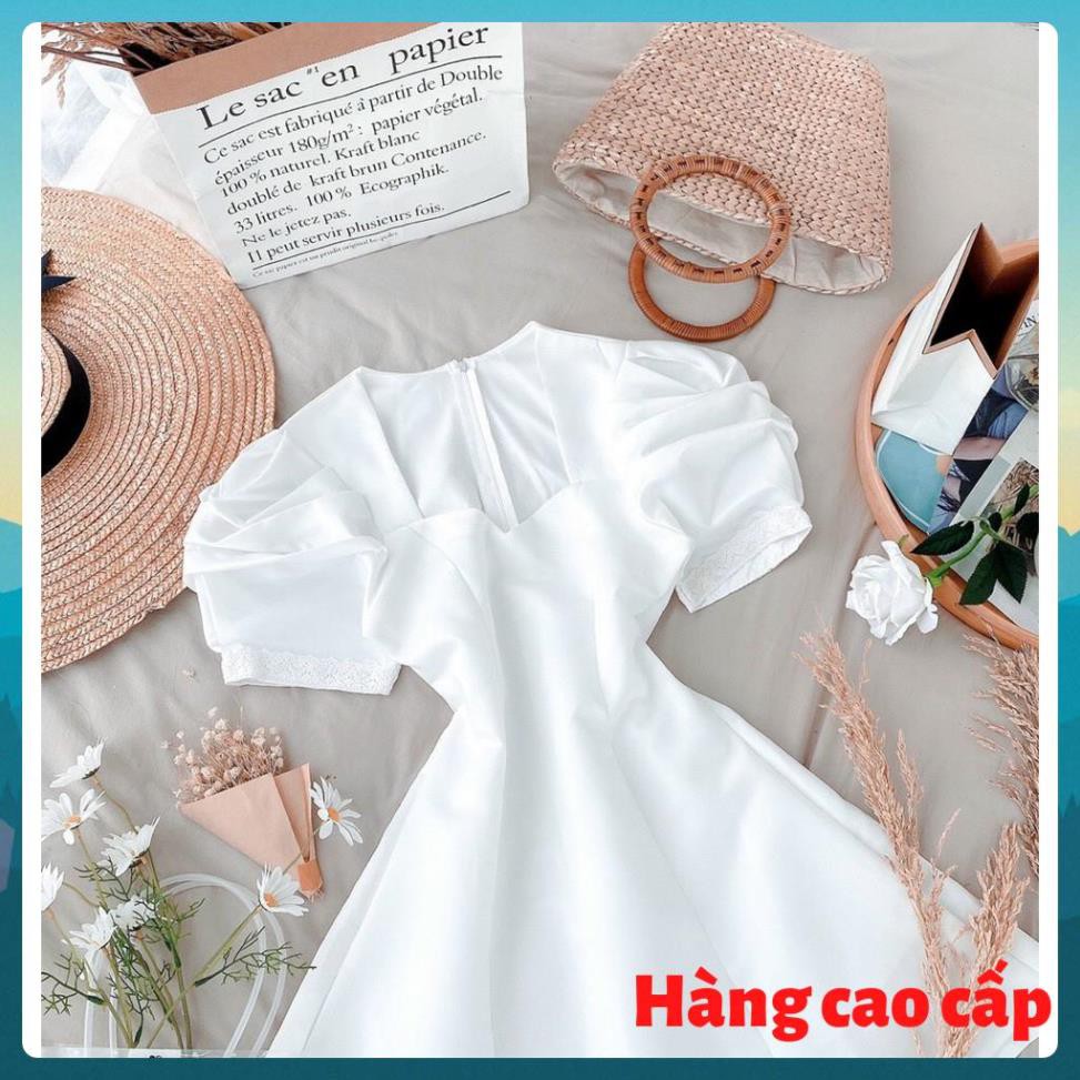 (Hàng cao cấp) Đầm trắng dáng xòe hotgirl cực xinh Violet Dress | BigBuy360 - bigbuy360.vn