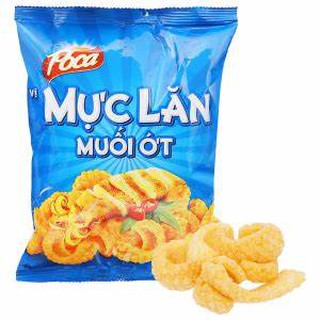 Bánh snack Poca Mực lăn muối ớt 37g