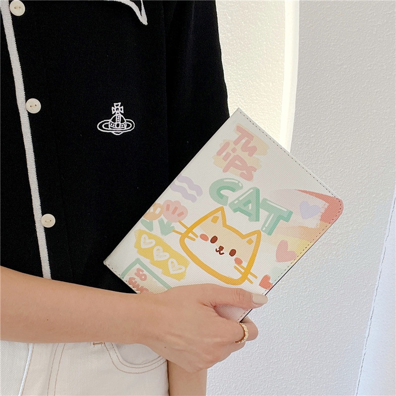 Ốp Máy Tính Bảng Da PU Có Giá Đỡ Cho iPad Mini /Air 1 2/Pro 9.7/4th 5th 6th 2017 2018/7th 8th 9th Gen 2019 2020 2021