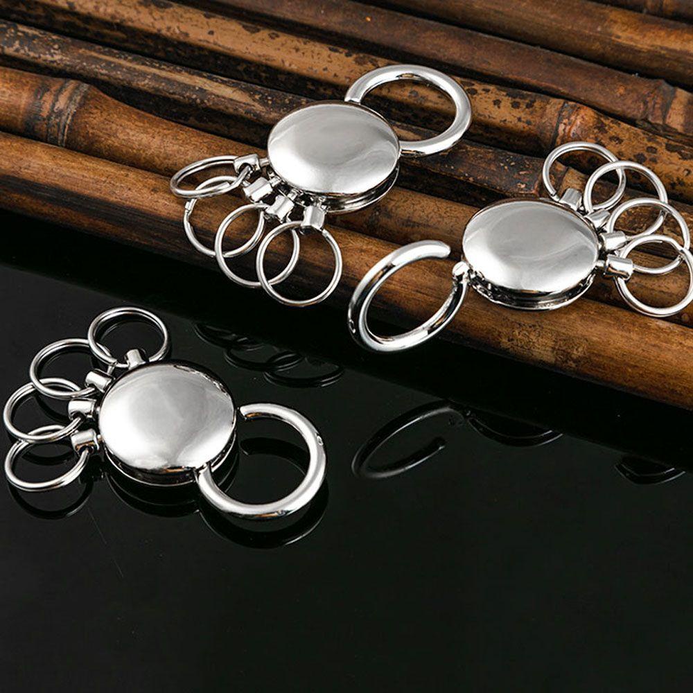 Móc Chìa Khóa / Thắt Lưng Hình 4 Vòng Nhẫn Thời Trang Cho Nam Và Nữ