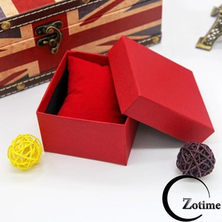 Combo 10 Hộp đựng đồng hồ đeo tay đen đỏ HD11