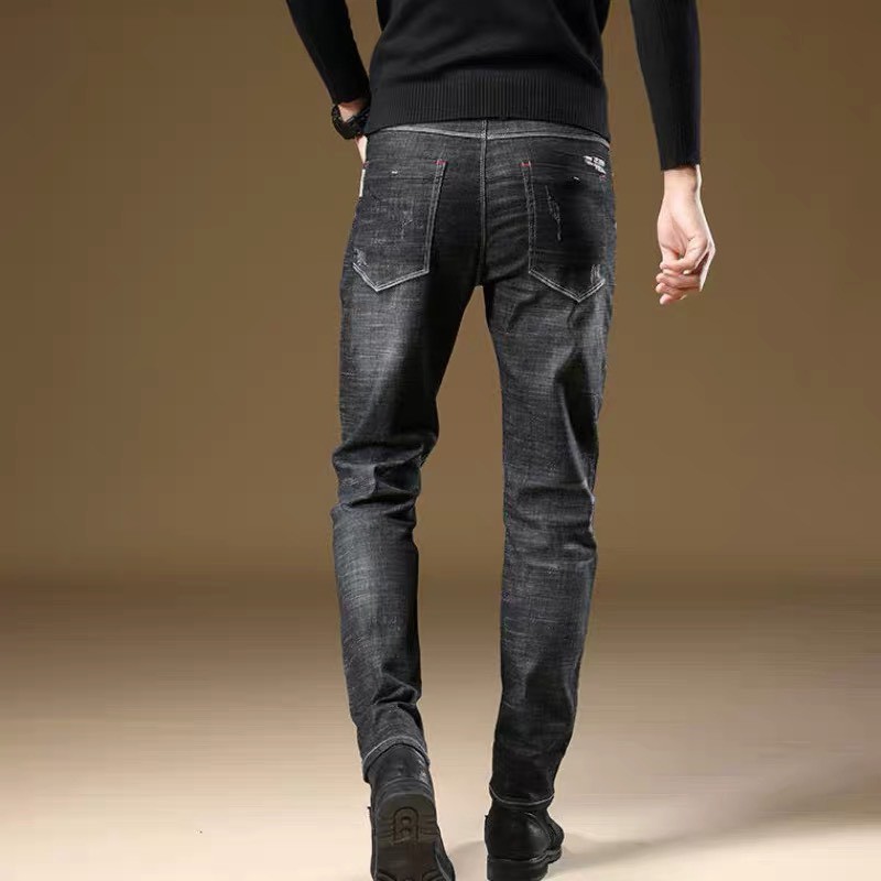 QUẦN JEAN NAM ĐEN MỜ XƯỚC LỊCH LÃM SANG TRỌNG CHUẨN MEN