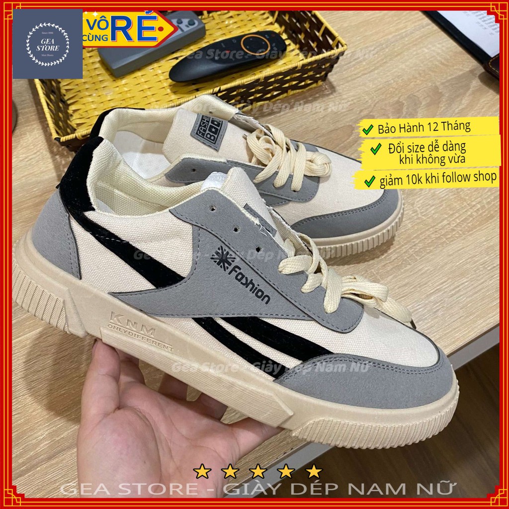 Giày sneaker nam tăng chiều cao 5cm - Giày thể thao nam gea thoáng chân, không gây mùi hôi chân - Mã GEATT01