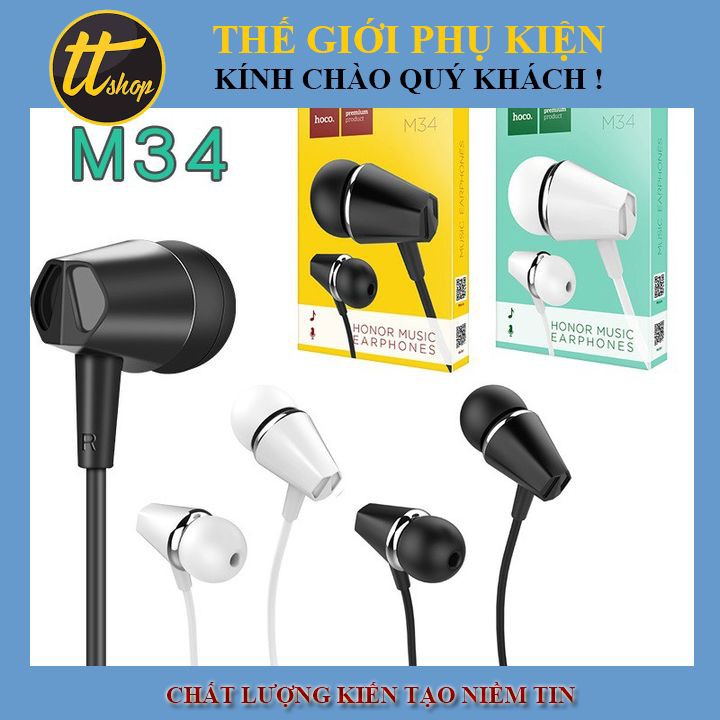 Tai Nghe Hoco M34 In-Ear Chính Hãng - Thế Giới Phụ Kiện Số - TT Shop