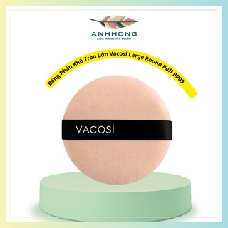 Bông phấn khô tròn lớn vacosi large round puff bp09
