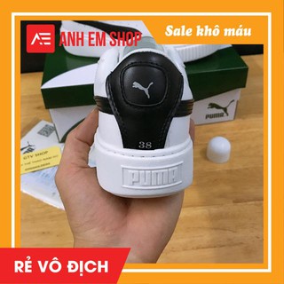 [FULL BOX, BILL] Giày thể thao nam nữ trắng sọc đen