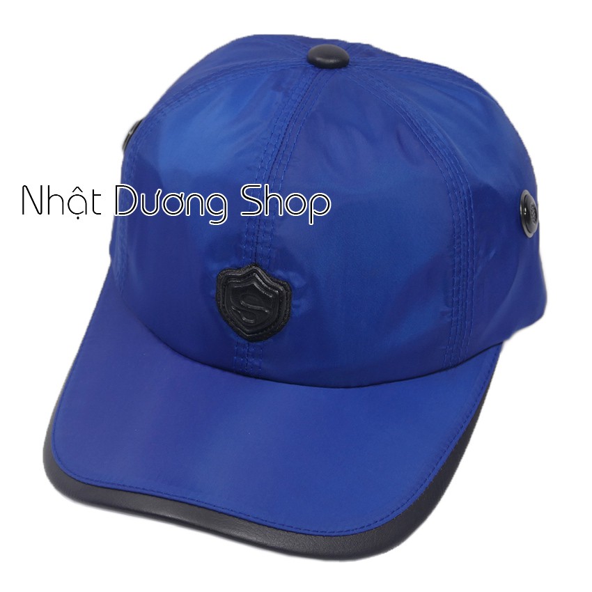 Nón lưỡi trai, nón kết dù logo chữ S, sò to đẹp mắt - chất liệu vải dù phù hợp cho mọi người