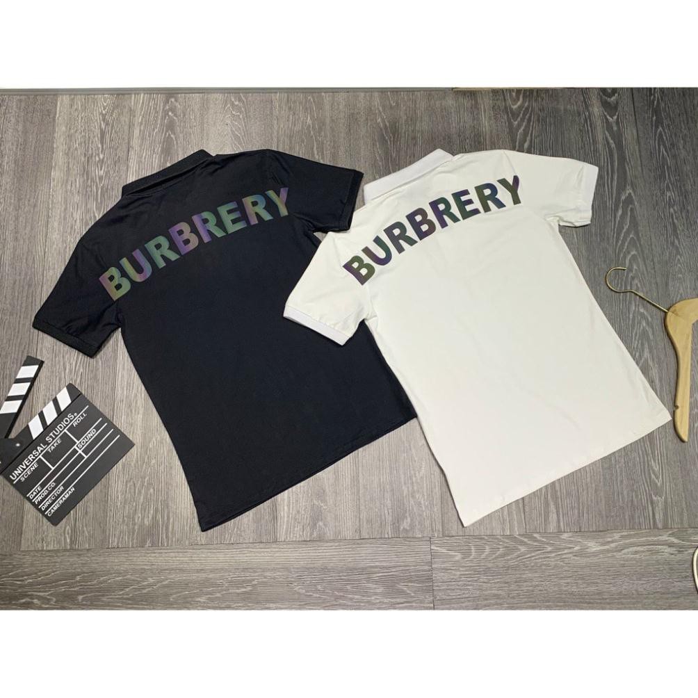 ÁO THUN NHŨ BẠCUNISEX IN CHỮ BURBERRY Áo phông cotton chất đẹp mát, áo unisex, áo phông trắng đen | BigBuy360 - bigbuy360.vn