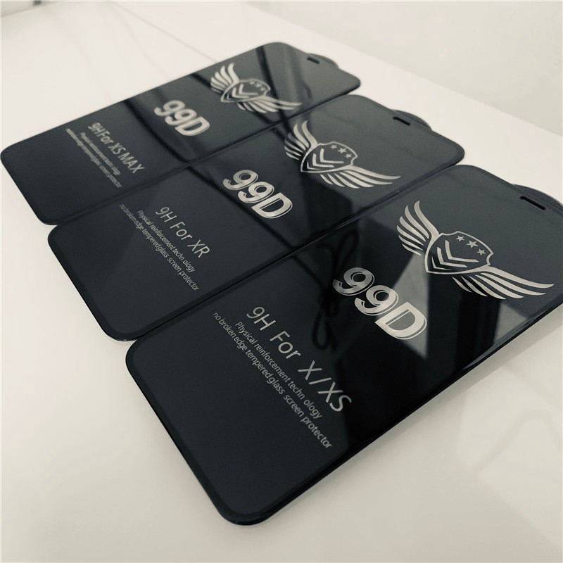 Kính cường lực 99D toàn diện cho For IPhone X Xs Max Xr 6 6s 7 8 Plus iphone 11 11 PRO MAX