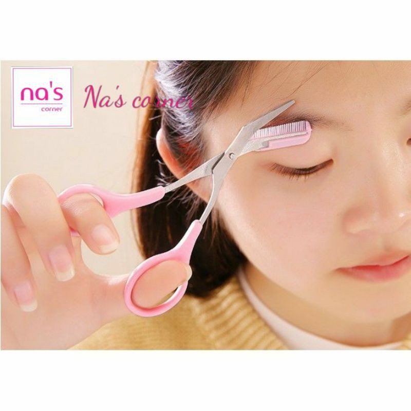 Kéo tỉa lông mày lông mũi gọn nhẹ tiện dụng