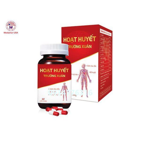 ✅ HOẠT HUYẾT TRƯỜNG XUÂN-Giúp bổ huyết, tốt cho người huyết ứ, giảm đau đầu, hoa mắt, chóng mặt do huyết hư