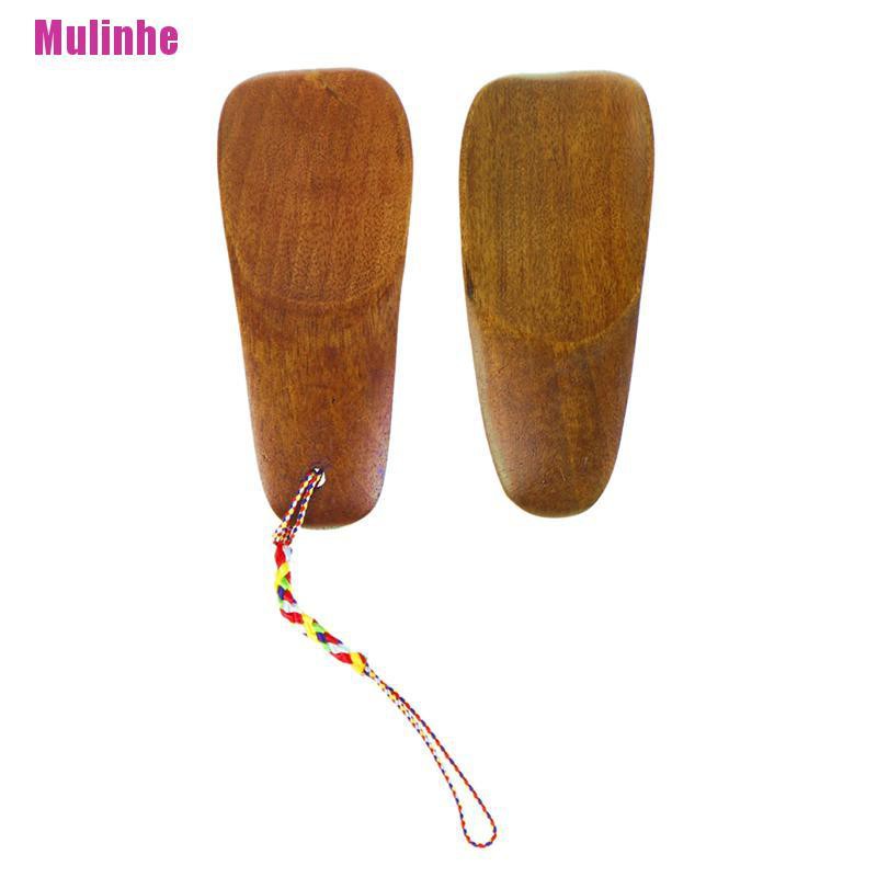 1 Chiếc Dụng Cụ Hỗ Trợ Mang Giày Bằng Gỗ Tự Nhiên Cán Dài