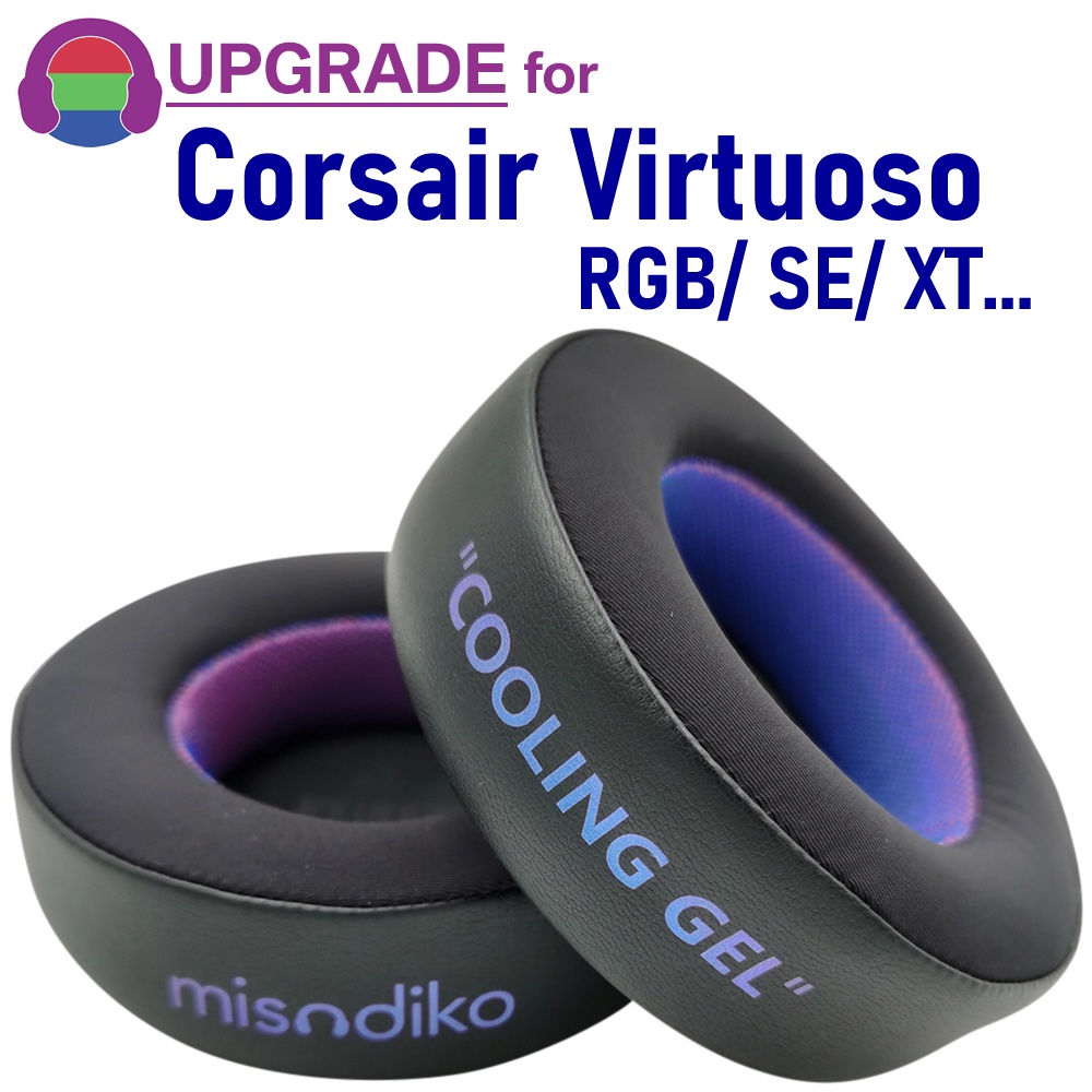 Đệm Tai Nghe Thay Thế Cho Corsair Virtuoso RGB Wireless SE/ XT
