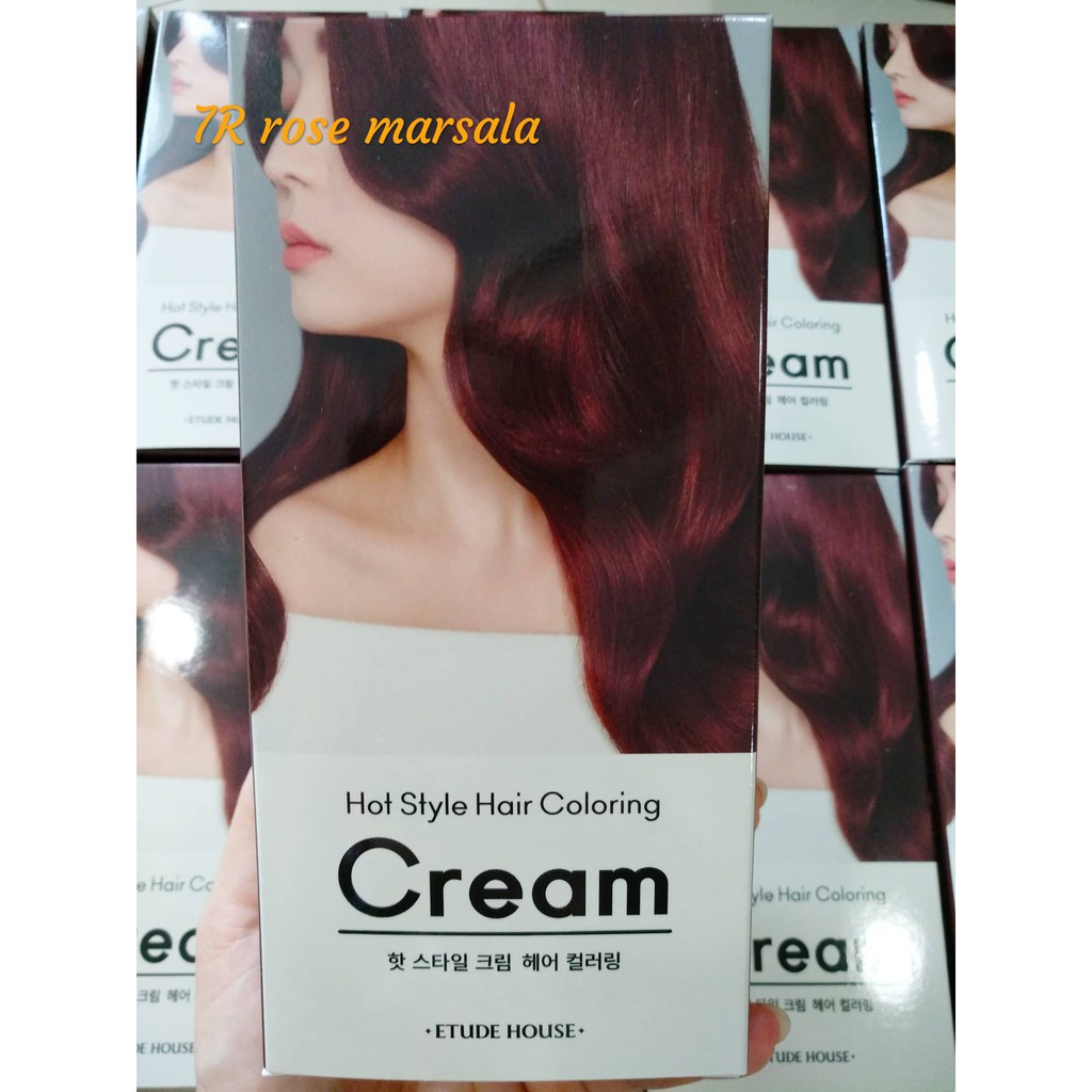 Nhuộm tóc kem Hot style salon cream hair coloring