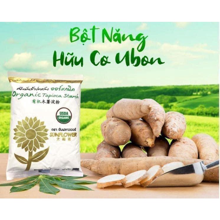 Bột Năng Hữu Cơ Ubon Tách Lẻ 100gr