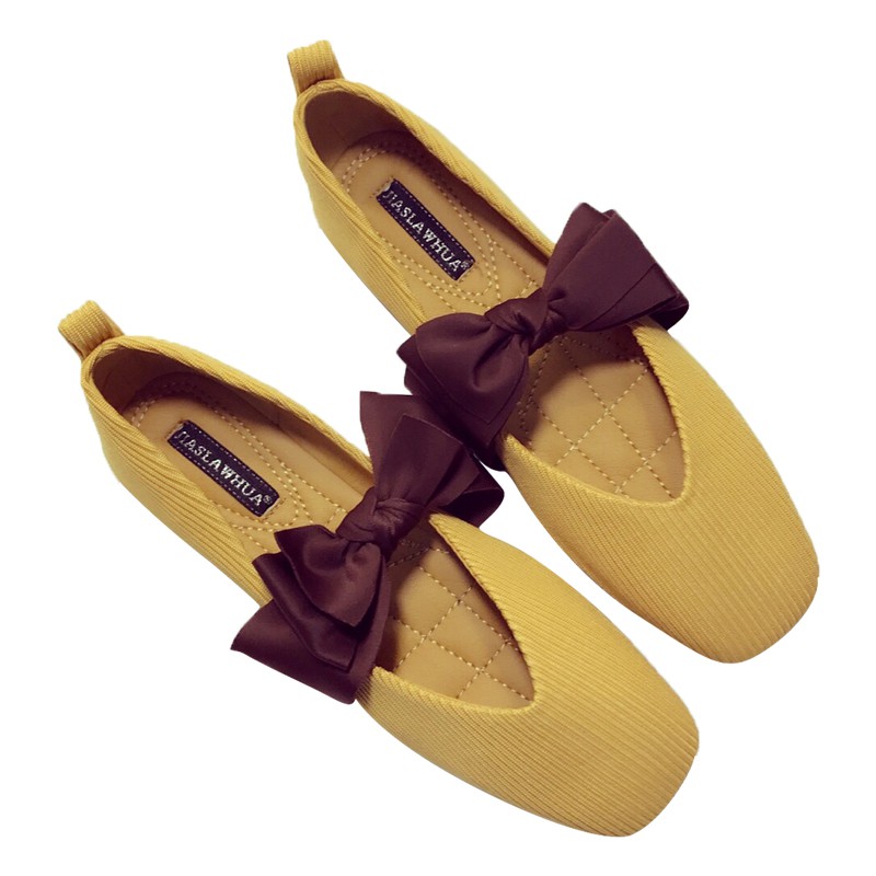 Giày Dệt Kim Mũi Vuông Thời Trang Xuân Hè Cho Nữ | BigBuy360 - bigbuy360.vn