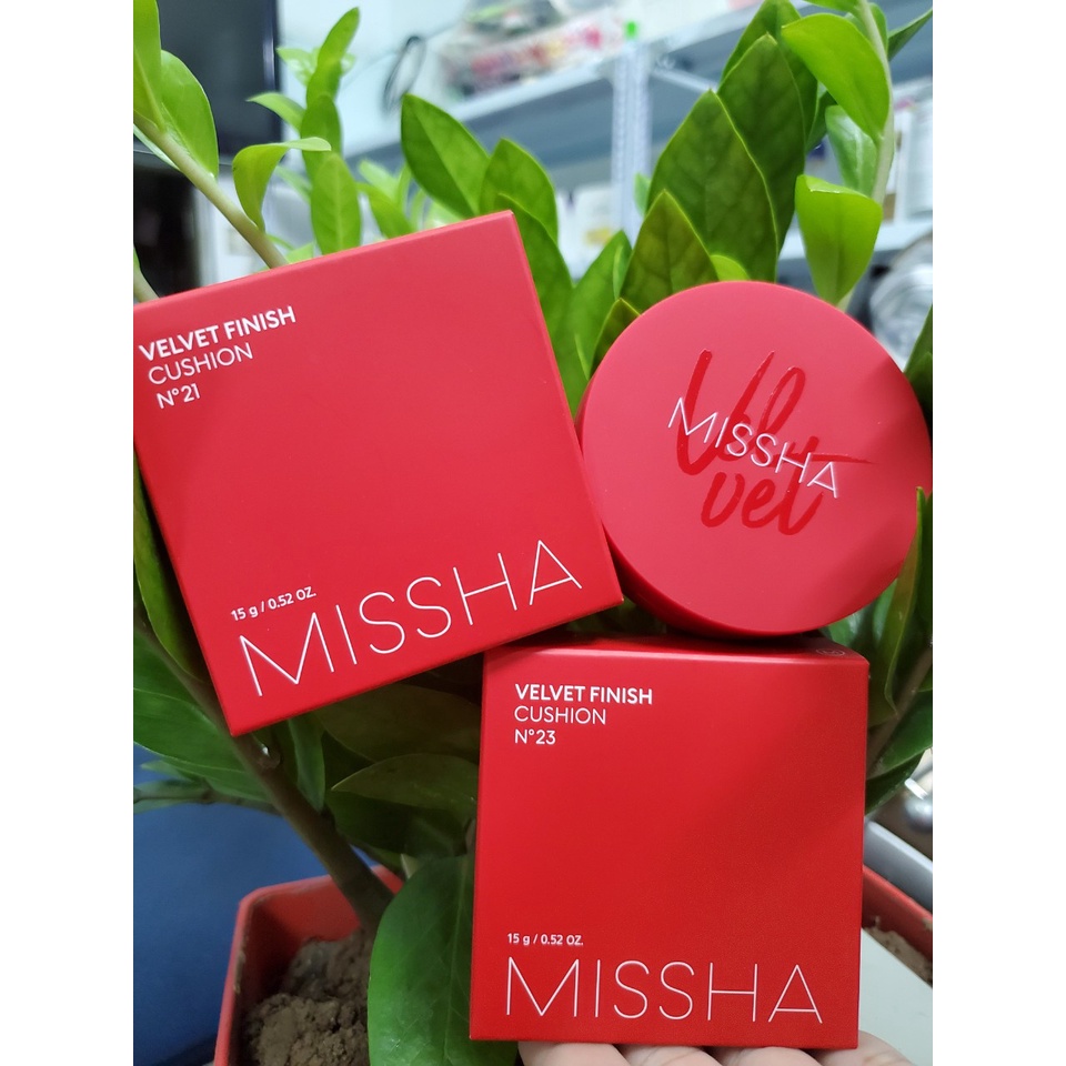 Phấn Nước Missha Velvet Finish Cushion SPF50+ PA+++ Độ Che Phủ Hoàn Hảo (hscosmetics) | BigBuy360 - bigbuy360.vn