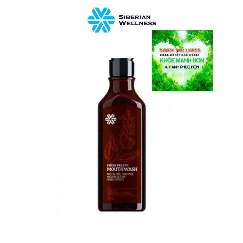 HÀNG CHUẨN CÔNG TY SIBERIAN WELLNESS Nước súc miệng SIBERIAN WELLNESS Fresh Breath Mouthwash