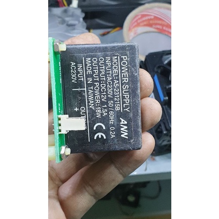 10 nguồn 12v 1.5A công nghiệp, chuẩn lắp main