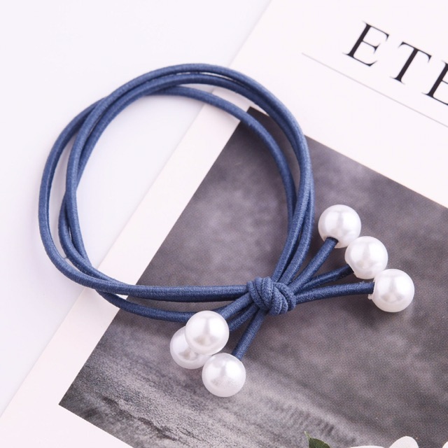 Sỉ 10 buộc tóc trơn nhẹ nhàng tinh tế  37k