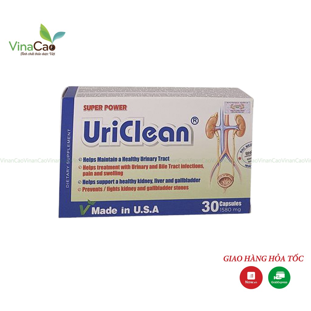 [CHÍNH HÃNG] Viên bổ thận Super Powder Uriclean