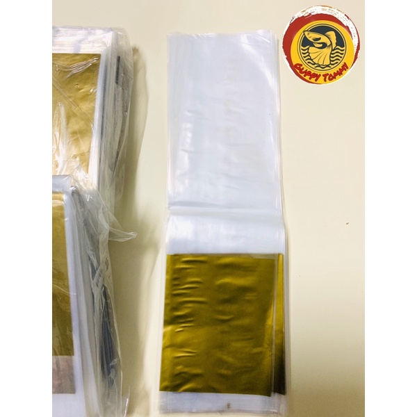 Túi đóng cá chuyên dụng MÀU XANH,VÀNG ĐỒNG,TRẮNG ,độ co giản cao và chịu nhiệt tốt