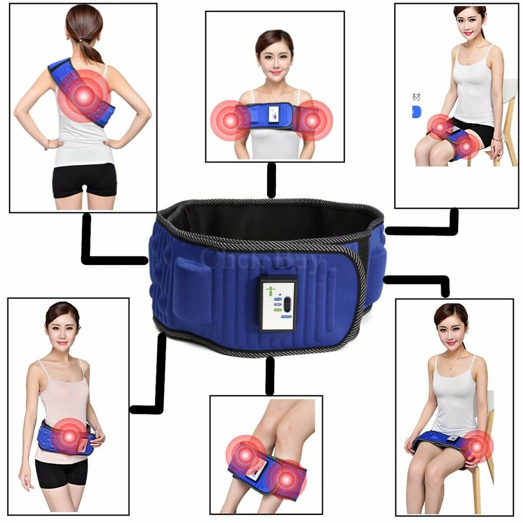 Đai Massage Giảm Mỡ Bụng X5 Hàn Quốc Mẫu Mới 2021 - Máy Mát Xa Tập Cơ Bụng Chính Hãng Slim Super