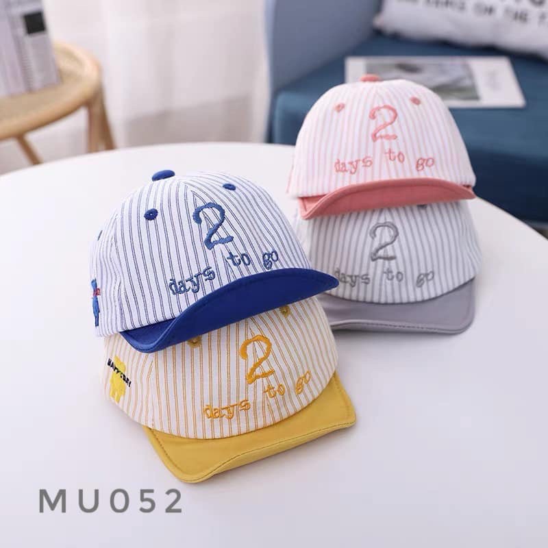 Mũ lưỡi trai kẻ mềm MU052