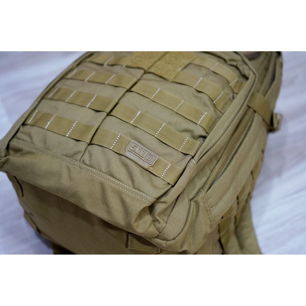 Hình thật- Balo thời trang Tactical Rush 24 Màu vàng đậm FDE