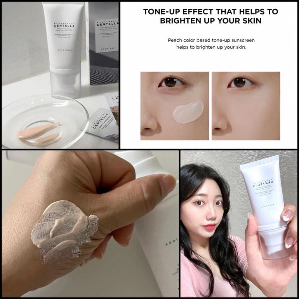 KEM CHỐNG NẮNG NÂNG TONE SKIN1004 MADAGASCAR CENTELLA TONE BRIGHTENING TONE UP SUNSCREEN SPF50 50ML - 12534