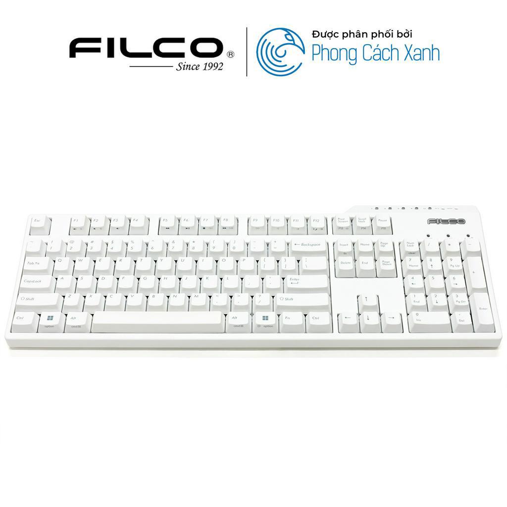 Bàn phím cơ Filco Majestouch Convertible 3 Hakua Fullsize / Tenkeyless - Hàng Chính Hãng