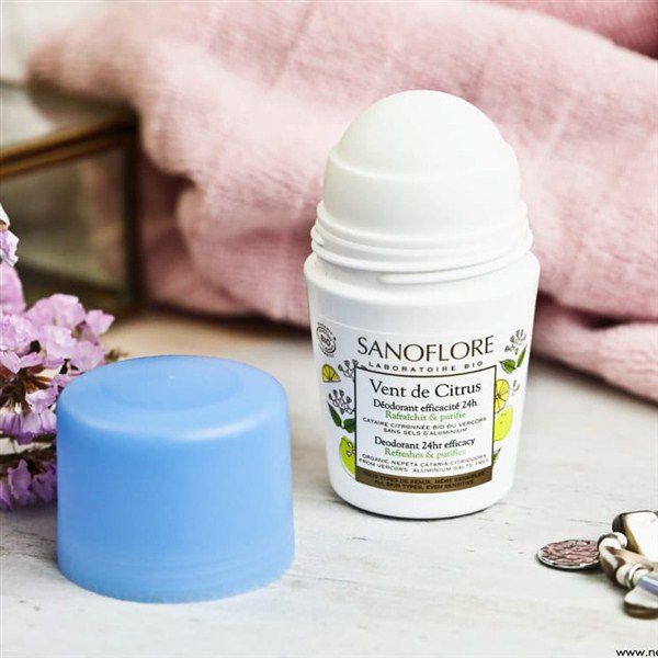 Lăn khử mùi Bio SANOFLORE DÉODORANT ROLL ON EFFICACITÉ 24H-50ML