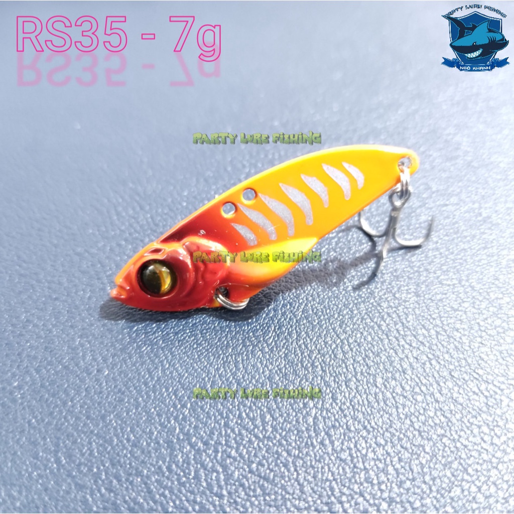 Cá sắt RS45 và RS35 | Mồi câu cá lóc | Bản Vip nước sơn cao cấp được sơn theo công nghệ Nhật Bản