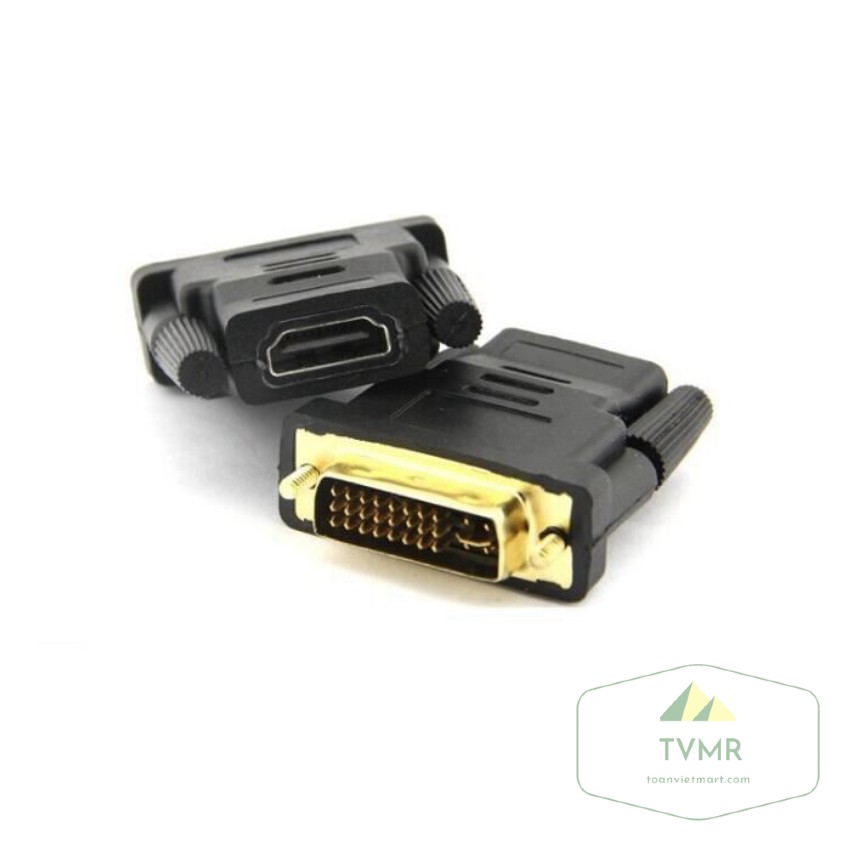 Đầu chuyển DVI 24+5 ra HDMI | cục chuyển dvi ra hdmi