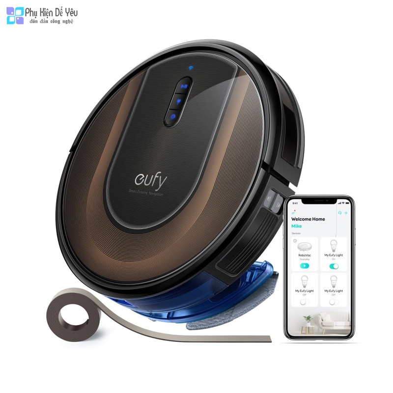 [Mã ELHA10 giảm 6% đơn 5TR] Robot Hút bụi Eufy RoboVac G30 Hybrid T2253