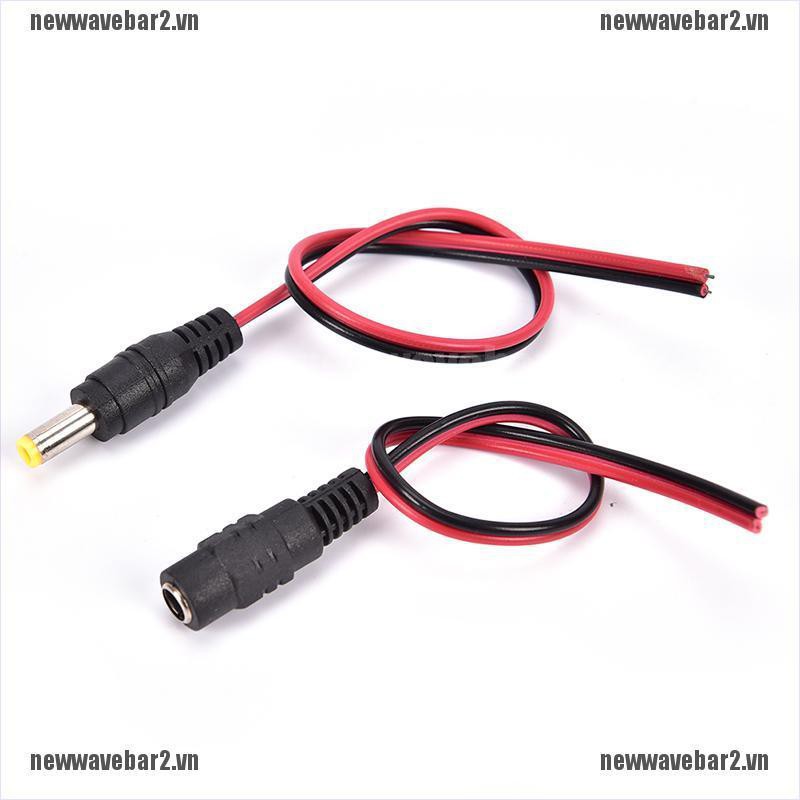 Set 2 Đầu Nối Dc 12v 5.5x2.1mm Chuyên Dụng