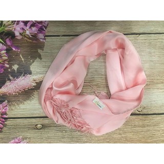 Khăn Lụa SenSilk Luxury Hồng