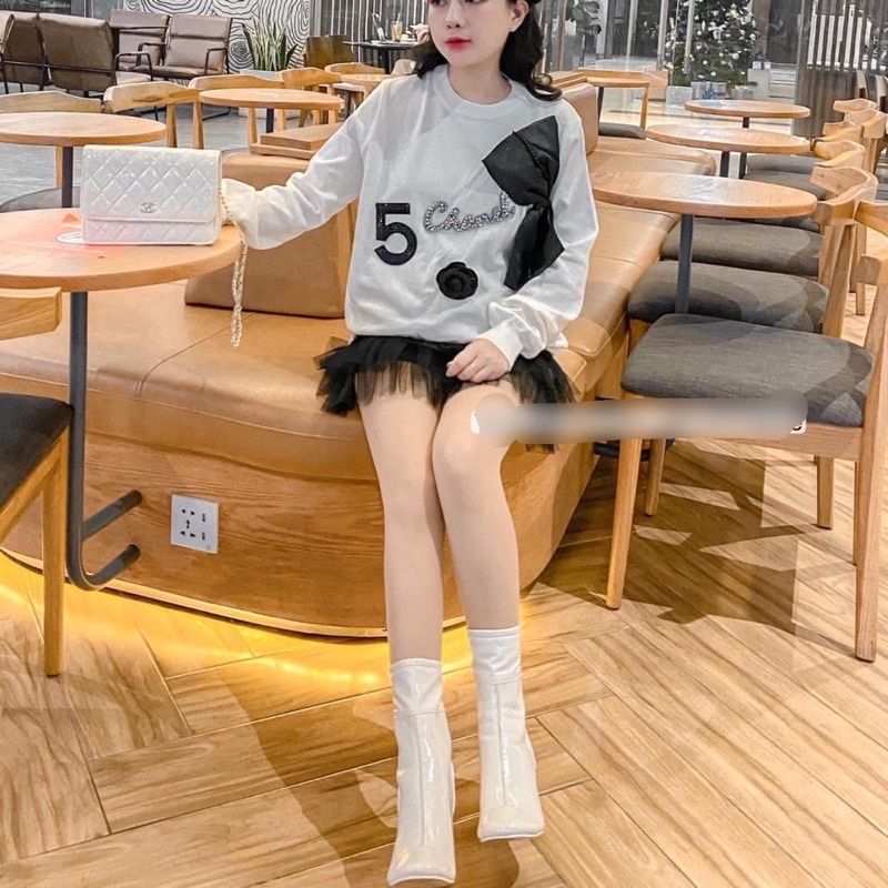 Áo Thun Tay Dài Chữ IESS